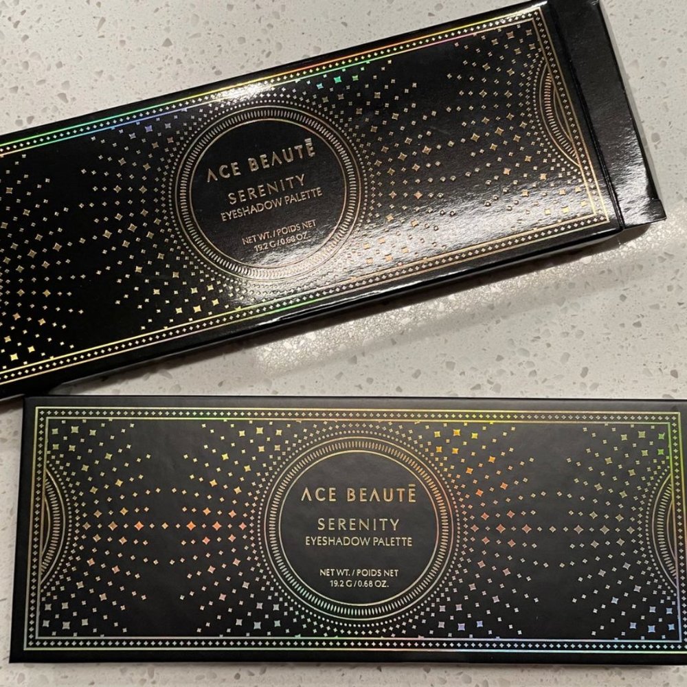 Perfect for Fall! NIB ACE BEAUTE SERENITY EYESHADOW PALETTE